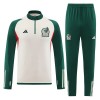 Mexico Quarter Zip White Trenings Collegegenser 2022 Grønn - Herre